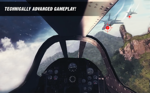 اسکرین شات بازی Air War Combat Dogfight airplane sky shooting game 4