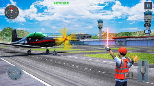 اسکرین شات بازی Flight Pilot Simulator 3d 5