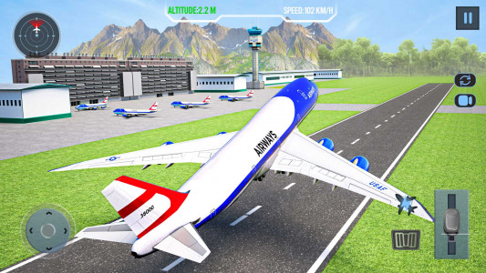 اسکرین شات بازی Flight Pilot Simulator 3d 1