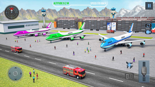 اسکرین شات بازی Flight Pilot Simulator 3d 7