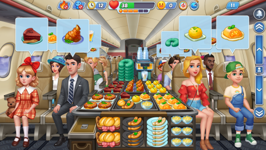 اسکرین شات 3 بازی Cooking Go：Airplane & Train