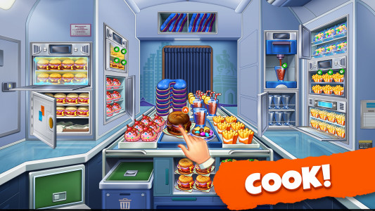 اسکرین شات بازی Airplane Cooking - Chef Game 2