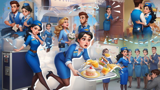 اسکرین شات 2 بازی Cooking Go：Airplane & Train