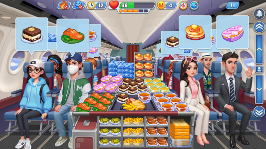 اسکرین شات 2 بازی Cooking Go：Airplane & Train