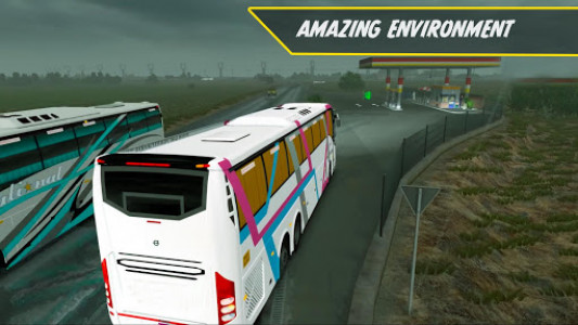 اسکرین شات بازی Airport Bus Racing 2019:City Bus Simulator Game 3D 7