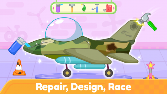 اسکرین شات بازی Airplane Games for Kids Racing 1