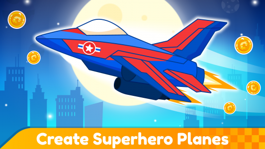 اسکرین شات 3 بازی Airplane Games for Kids Racing