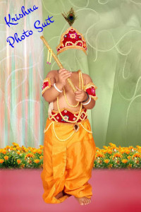 اسکرین شات برنامه Krishna Photo Suit - Bal Krishna Photo Suit 4