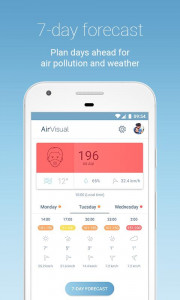 اسکرین شات برنامه IQAir AirVisual | Air Quality 3