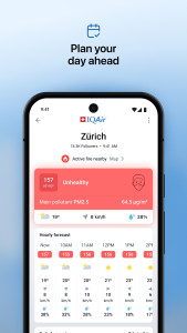 اسکرین شات 2 برنامه IQAir AirVisual | Air Quality