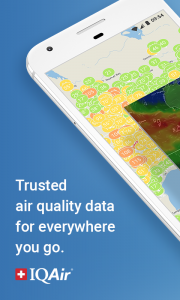 اسکرین شات برنامه IQAir AirVisual | Air Quality 1
