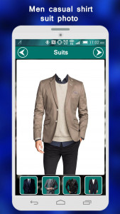 اسکرین شات برنامه Man Fashion Suit Photo 2