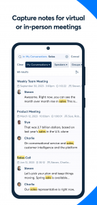 اسکرین شات 4 برنامه OtterAI Transcribe Voice Notes