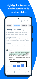 اسکرین شات 5 برنامه OtterAI Transcribe Voice Notes