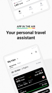 اسکرین شات برنامه App in the Air - Personal travel assistant 1