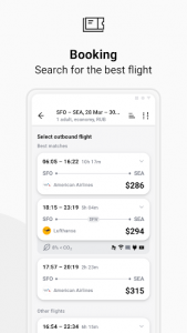 اسکرین شات برنامه App in the Air - Personal travel assistant 2