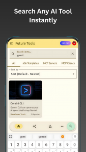 اسکرین شات 6 برنامه Future Tools- AI Tools, Agents