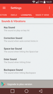 اسکرین شات برنامه ai.type Cartoon Sound Pack 3