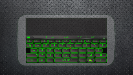 اسکرین شات بازی ai.keyboard Gaming Mechanical Keyboard-Green 🎮 5