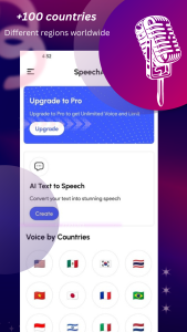 اسکرین شات 4 برنامه TTS Maker - Text To Speech