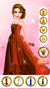 اسکرین شات 4 بازی Fashion Girl Makeup Games Show