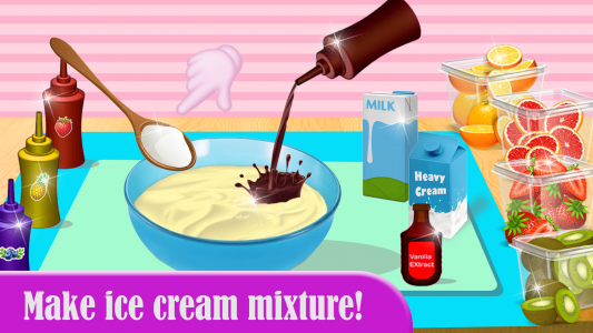 اسکرین شات 5 بازی Fun Ice Cream Making Game