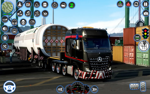 اسکرین شات بازی Offroad Oil Tanker Simulator 1