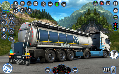 اسکرین شات بازی Offroad Oil Tanker Simulator 5