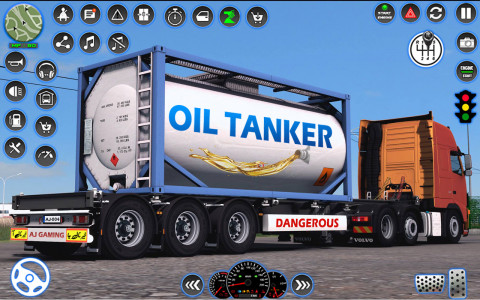 اسکرین شات بازی Offroad Oil Tanker Simulator 3