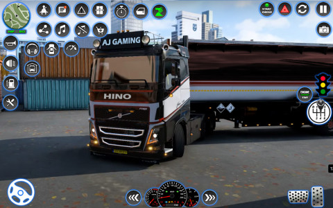 اسکرین شات بازی Offroad Oil Tanker Simulator 4