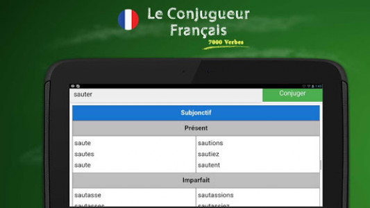 اسکرین شات برنامه French Conjugation 4