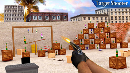 اسکرین شات 2 بازی Fps Bottle Shooting Games 3D