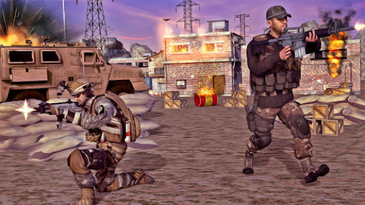 اسکرین شات بازی Army shooter Military Games : Real Commando Games 2
