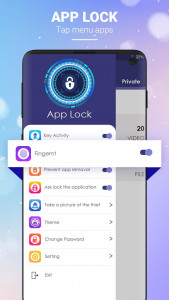 اسکرین شات برنامه Smart App Lock - Privacy Lock 7