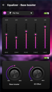 اسکرین شات 7 برنامه Mp3 player - Music player