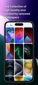 اسکرین شات برنامه iUI 18 Icon pack 3