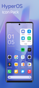 اسکرین شات برنامه HyperOS Icon pack 1