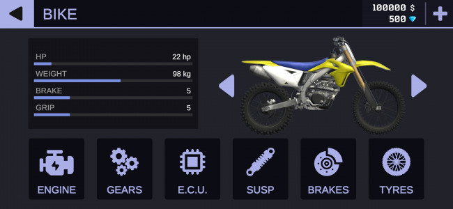 اسکرین شات بازی MX Engines 1