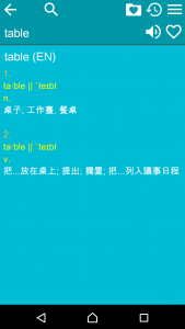اسکرین شات 3 برنامه English Chinese Dictionary T