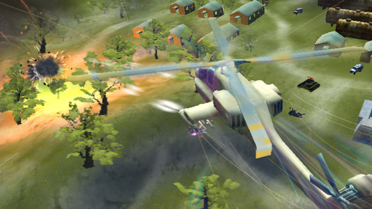 اسکرین شات 3 بازی Gunship Helicopter War game