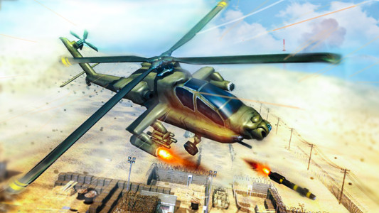 اسکرین شات 1 بازی Gunship Helicopter War game