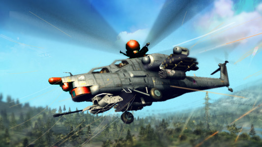 اسکرین شات بازی Gunship Helicopter War game 2