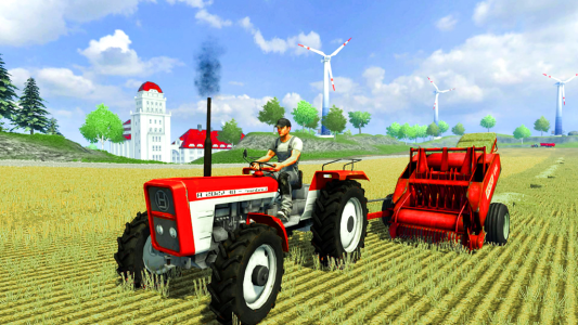 اسکرین شات بازی Tractor Farming Job Simulator 1