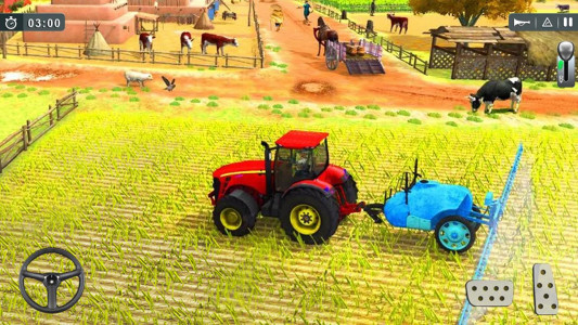 اسکرین شات بازی Tractor Farming Job Simulator 2