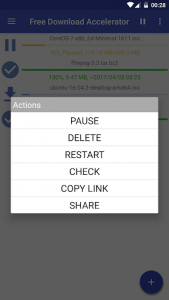 اسکرین شات برنامه Download Manager Accelerator 6