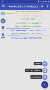 اسکرین شات برنامه Download Manager Accelerator 3