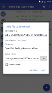 اسکرین شات برنامه Download Manager Accelerator 2