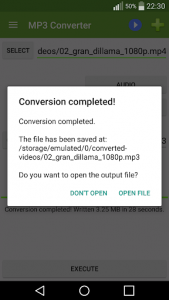 اسکرین شات برنامه MP3 Video Converter 7