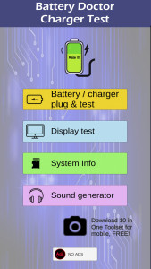 اسکرین شات برنامه Battery doctor - battery amper 2