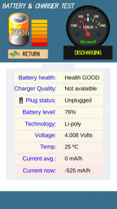 اسکرین شات برنامه Battery doctor - battery amper 6